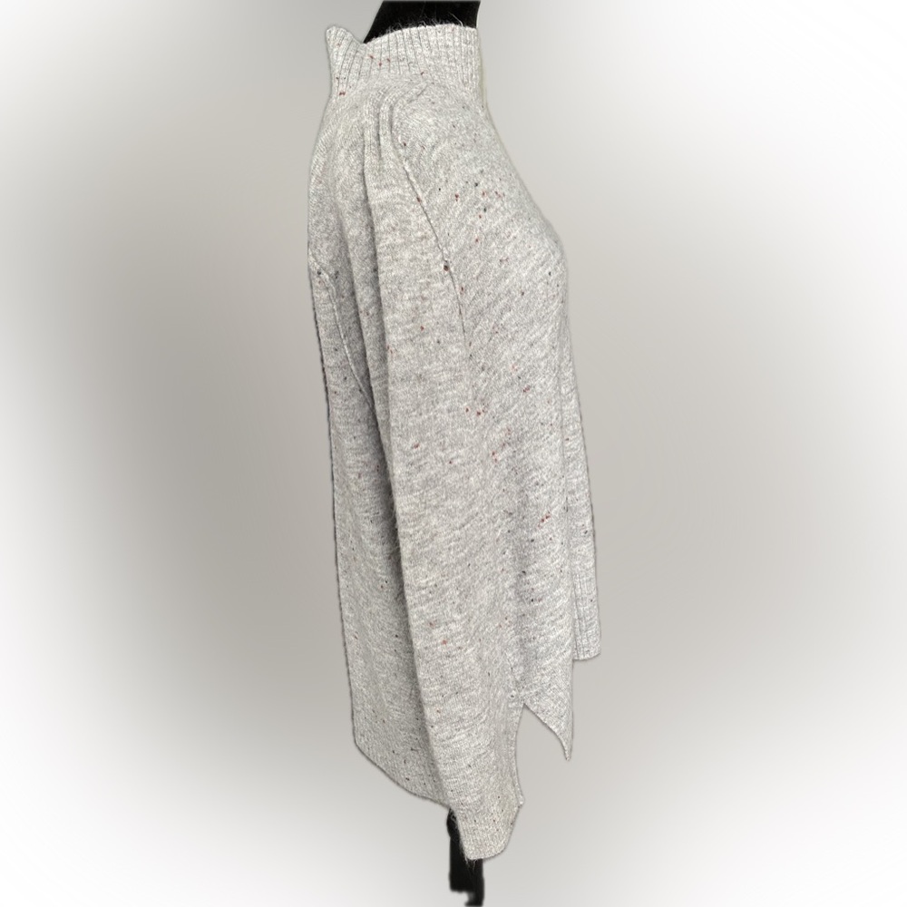 Ann Taylor LOFT High-Low Mock Neck Sweater - Size Large - EUC - Picture 4 of 9